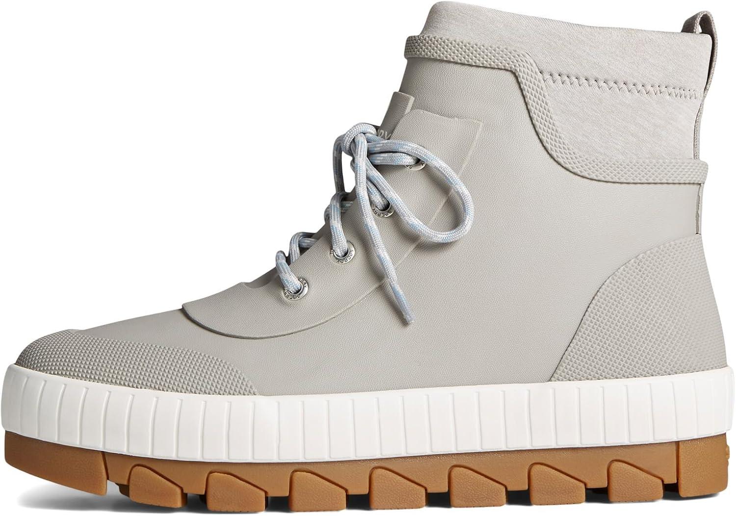 imageSperry Womens Torrent Lace Up Rain BootGrey Rubber