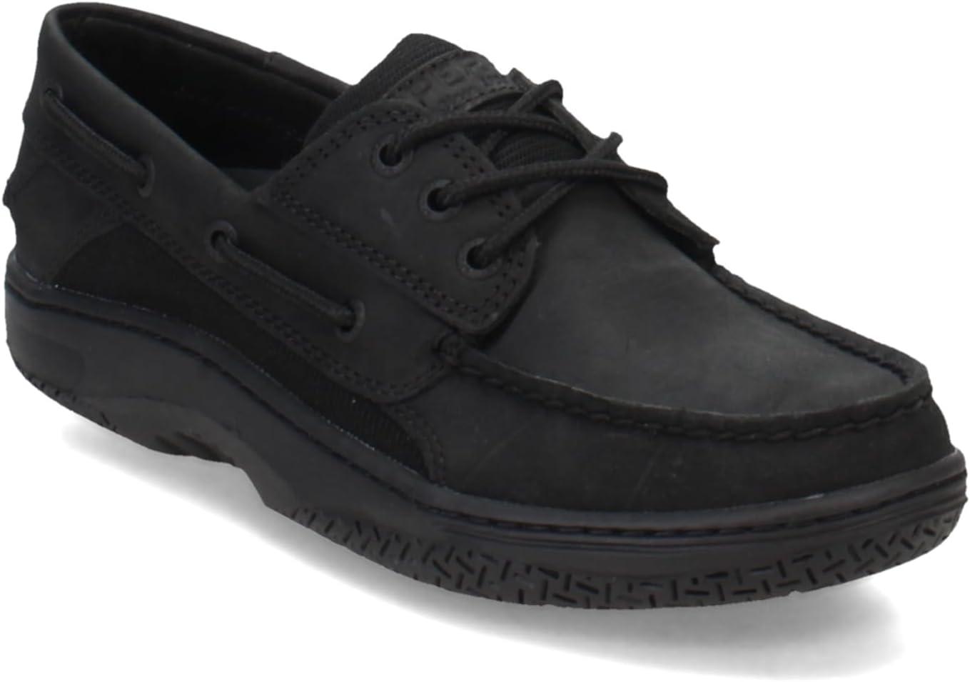 imageSperry Mens Billfish Boat ShoeBlack Leather