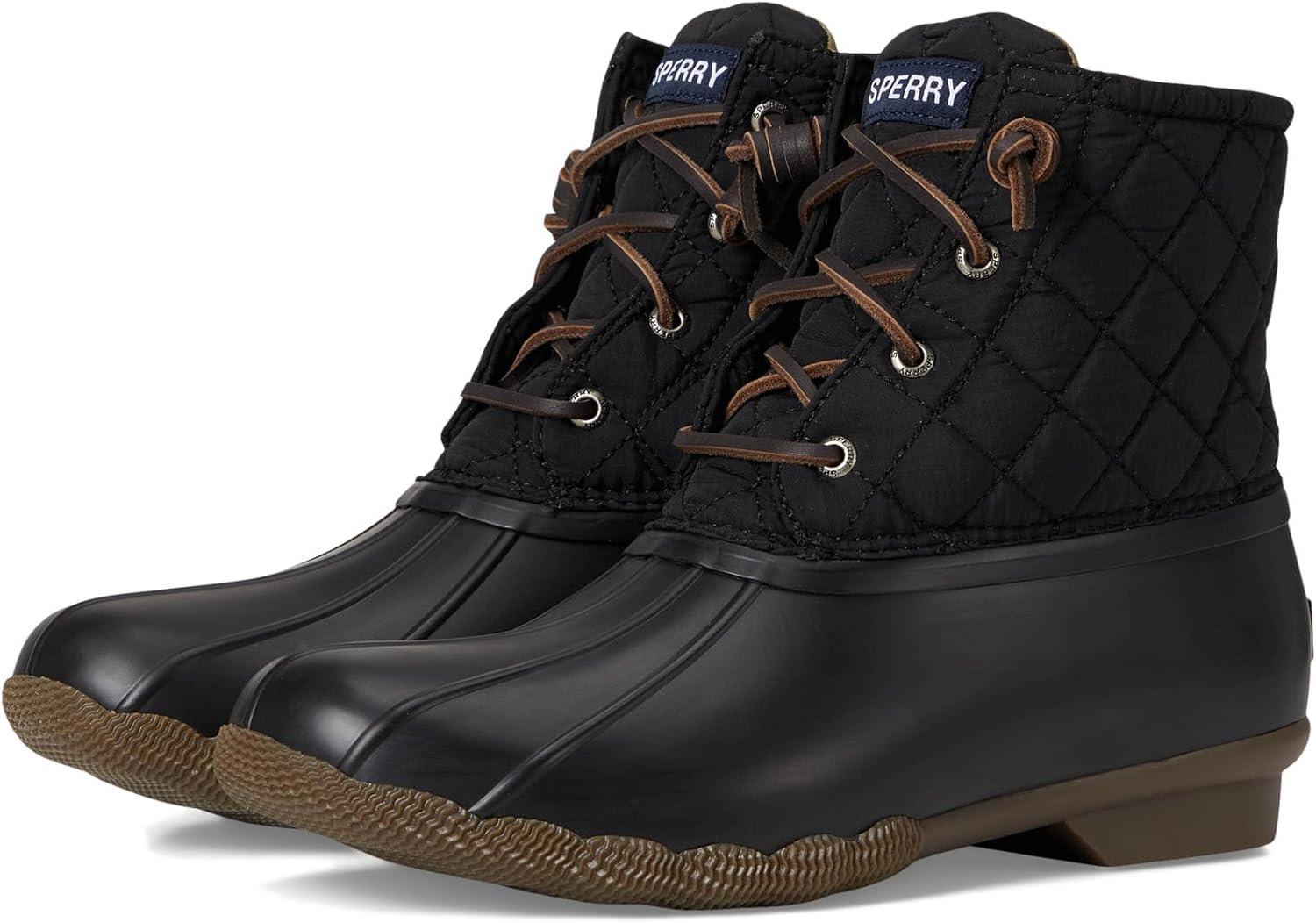 imageSperry Womens Saltwater Duck BootBlack