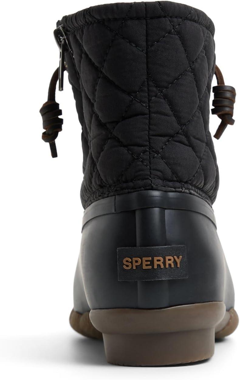 imageSperry Womens Saltwater Duck BootQuilted Black