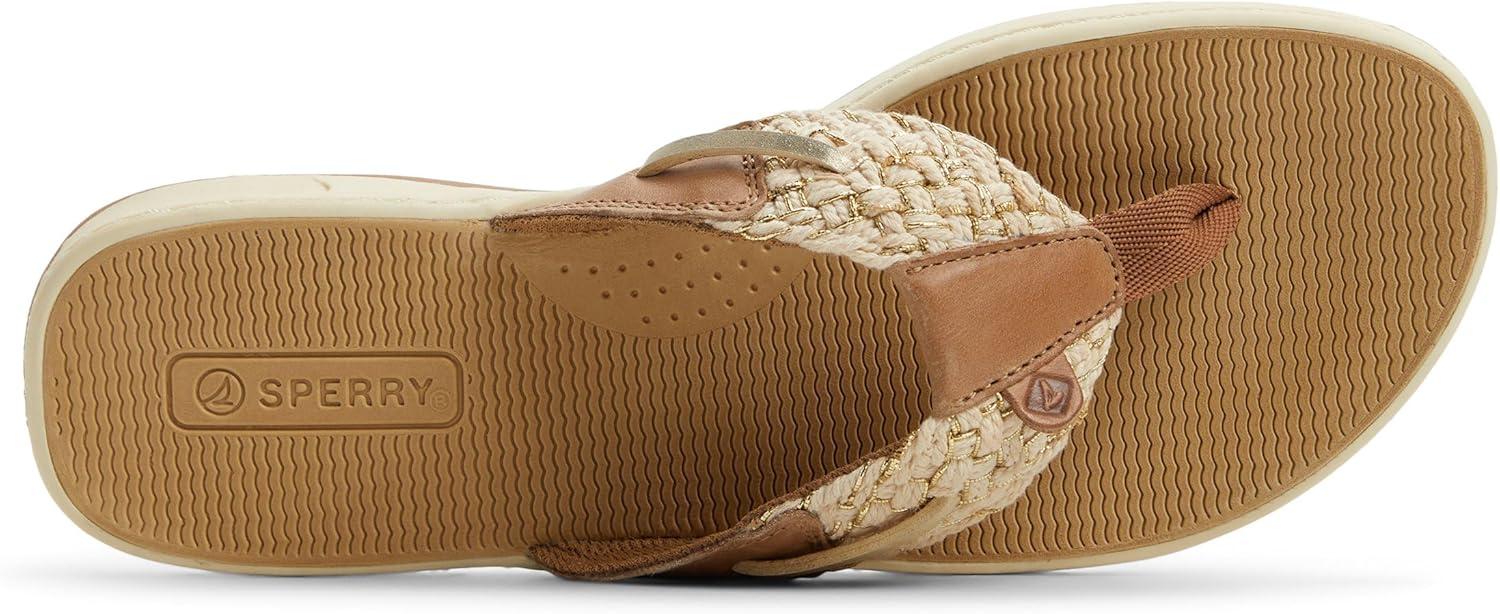 imageSperry womens ParrotfishFlipFlopBrown