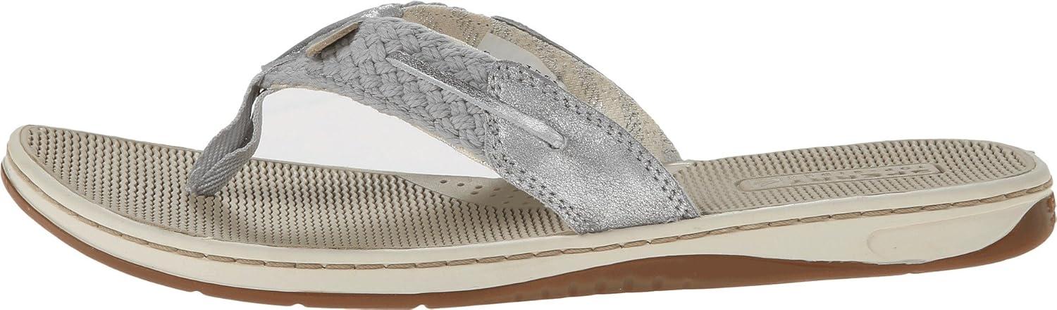 imageSperry womens ParrotfishFlipFlopGreySilver