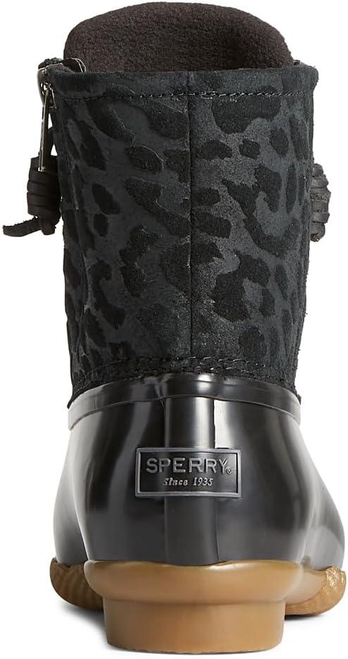 imageSperry womens Saltwater Cheetah Duck BootBlack