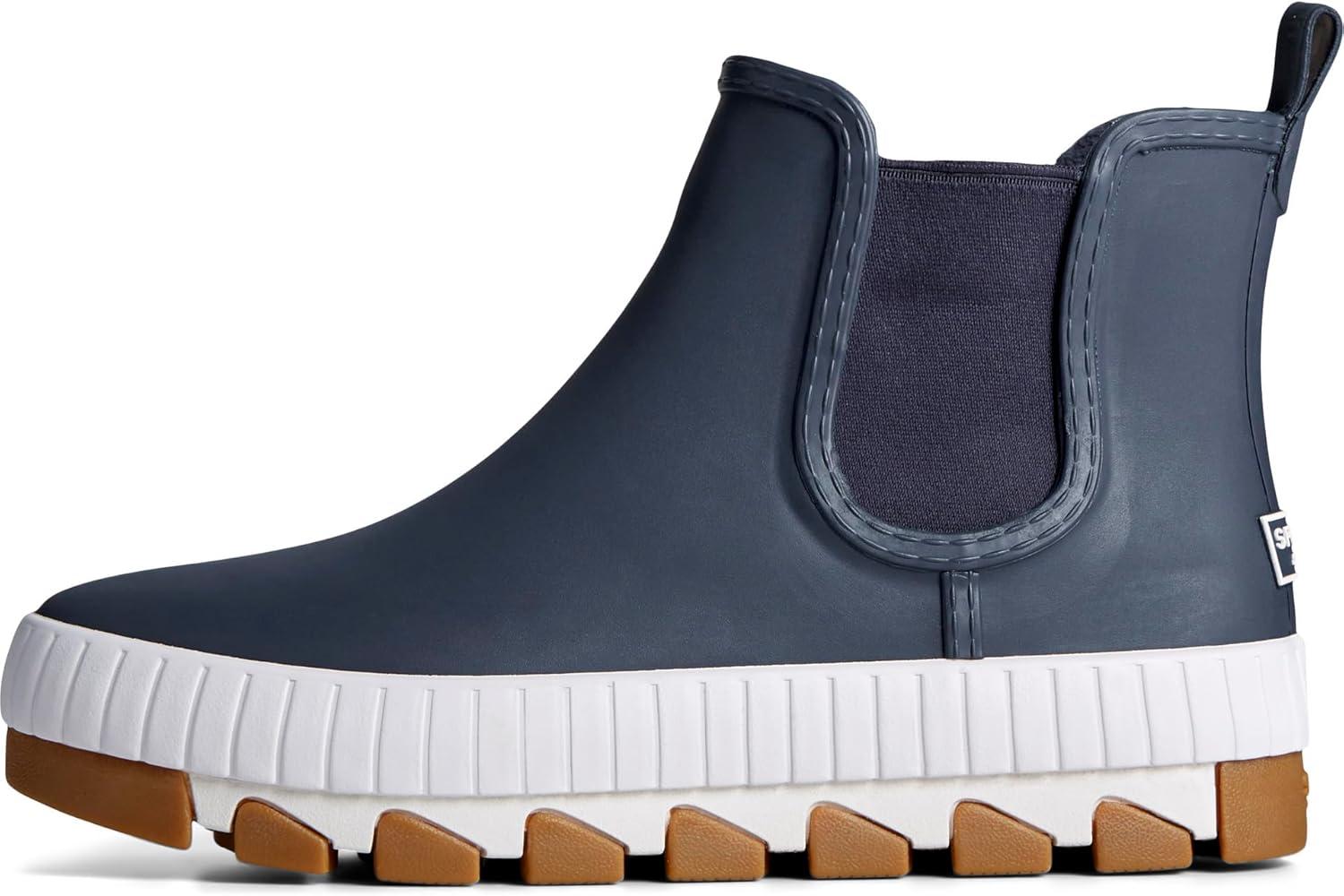 imageSperry womens Torrent Chelsea Waterproof Rain BootNavyWhite