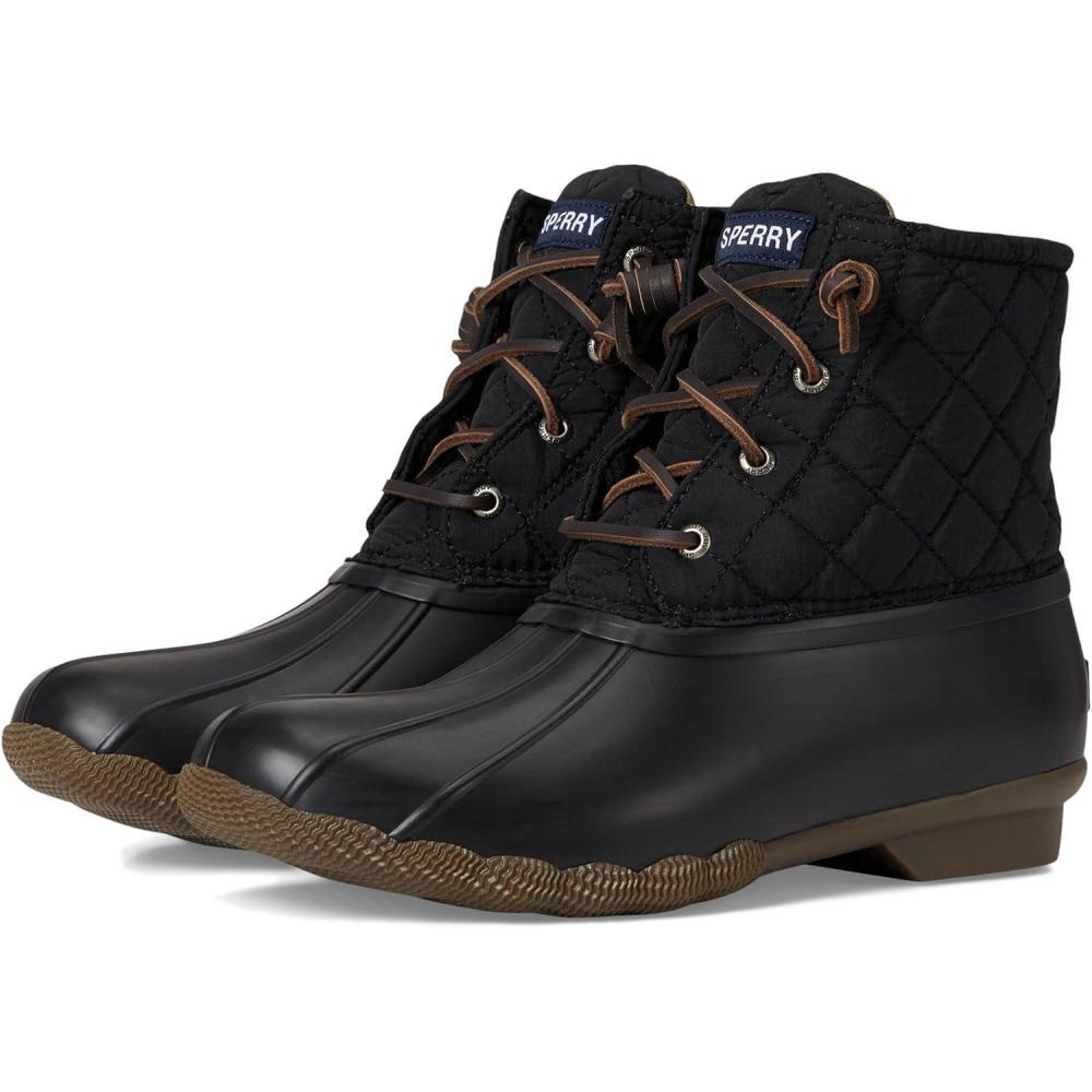 imageSperry Womens Saltwater Duck BootBlack