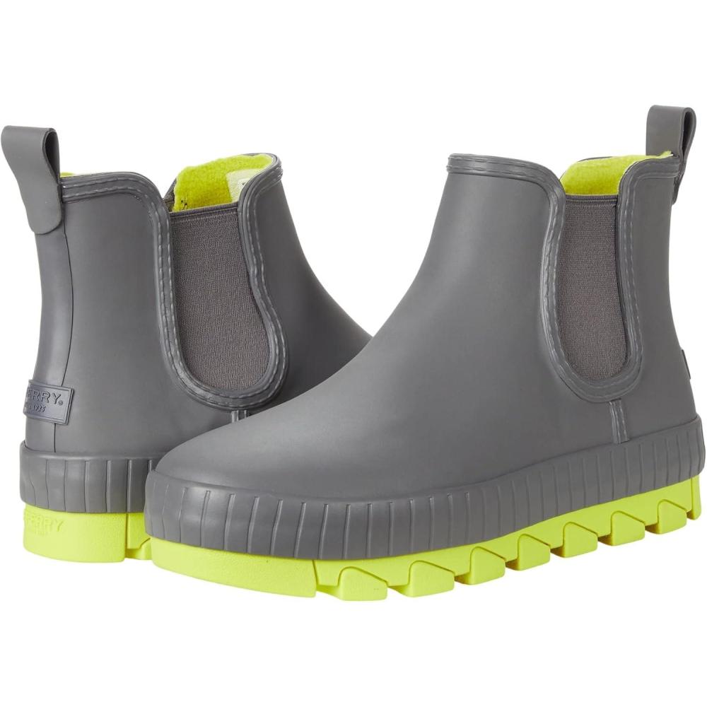 imageSperry Womens Torrent Rain bootGreyYellow