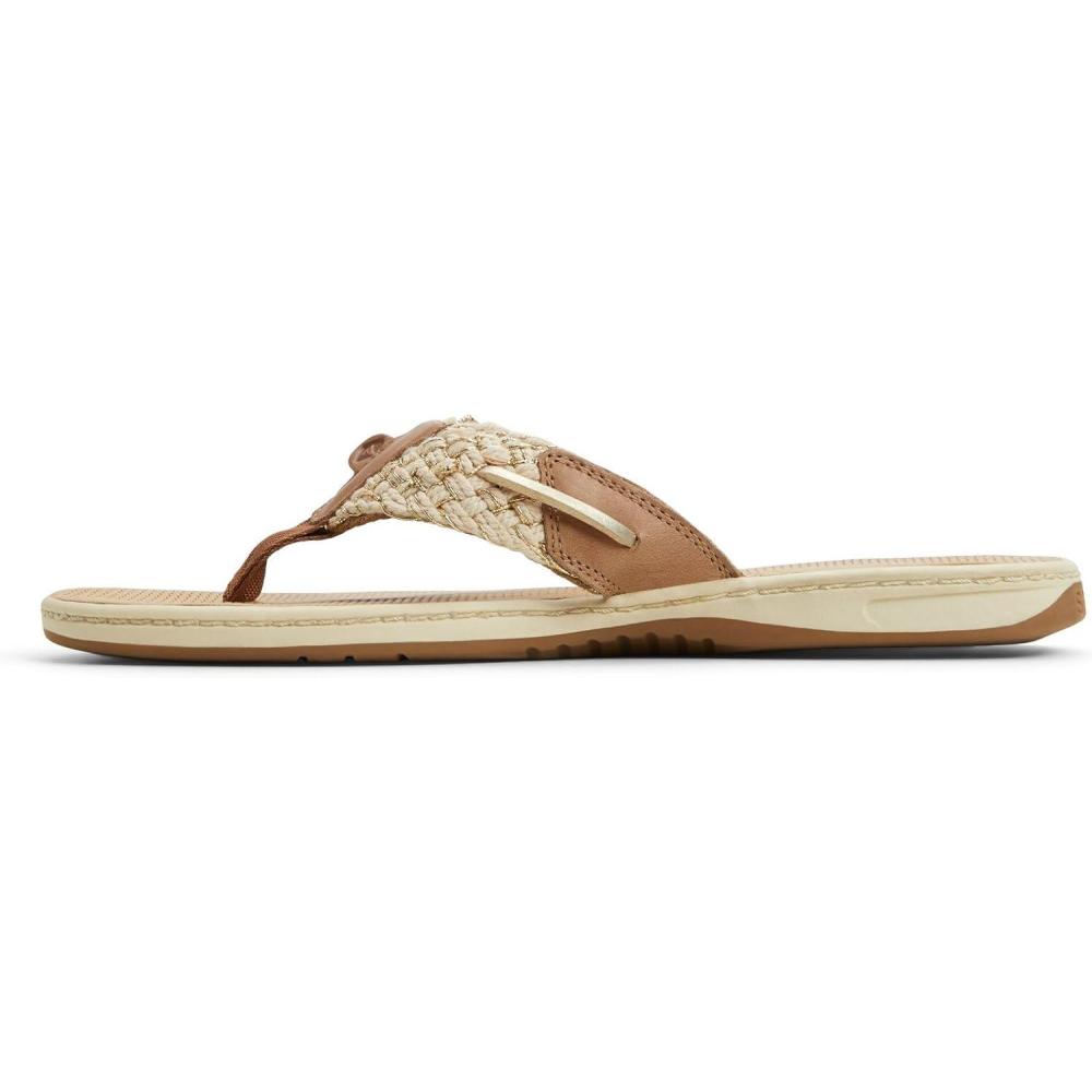 imageSperry womens ParrotfishFlipFlopBrown