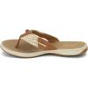 imageSperry womens ParrotfishFlipFlopSaharaGold
