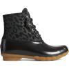 imageSperry womens Saltwater Cheetah Duck BootBlack