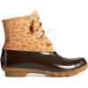 imageSperry womens Saltwater Cheetah Duck BootTan