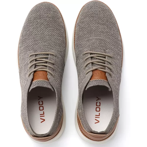 VILOCY Men's Fashion Dress Sneakers Casual Walking Shoes Business Oxfords Comfortable Breathable Lightweight Tennis