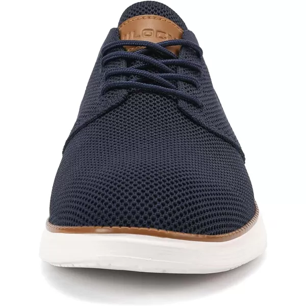 VILOCY Men's Fashion Dress Sneakers Casual Walking Shoes Business Oxfords Comfortable Breathable Lightweight Tennis