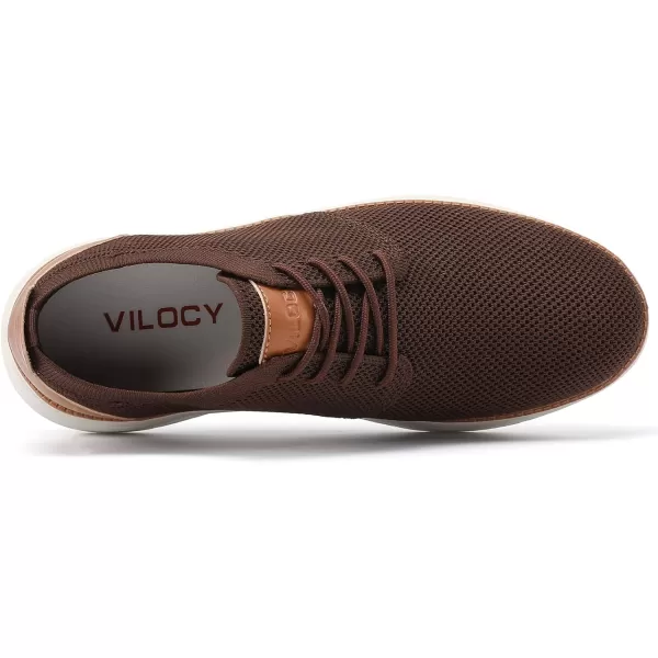 VILOCY Men's Fashion Dress Sneakers Casual Walking Shoes Business Oxfords Comfortable Breathable Lightweight Tennis