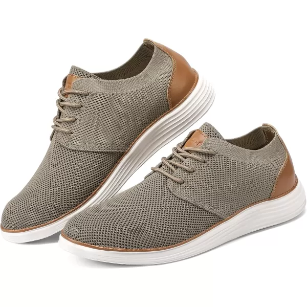 VILOCY Men's Fashion Dress Sneakers Casual Walking Shoes Business Oxfords Comfortable Breathable Lightweight Tennis