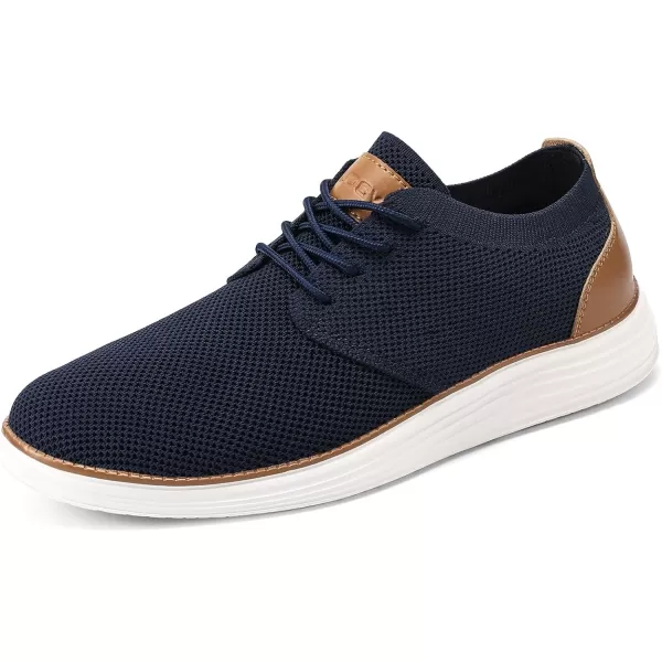 VILOCY Men's Fashion Dress Sneakers Casual Walking Shoes Business Oxfords Comfortable Breathable Lightweight Tennis