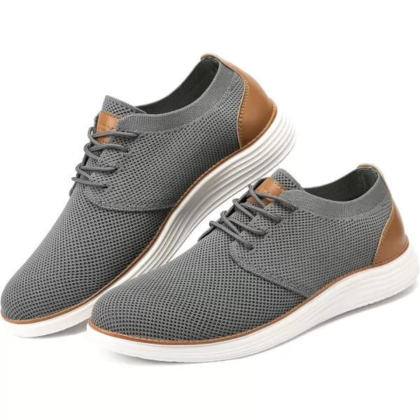 VILOCY Men's Fashion Dress Sneakers Casual Walking Shoes Business Oxfords Comfortable Breathable Lightweight Tennis