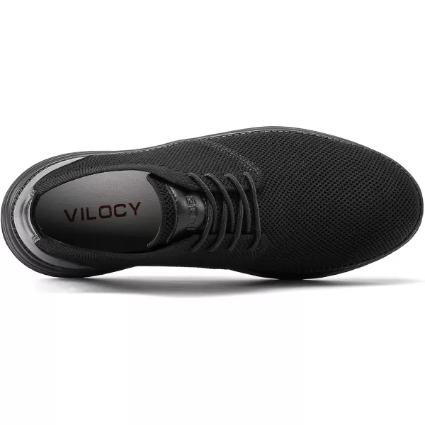 VILOCY Men's Fashion Dress Sneakers Casual Walking Shoes Business Oxfords Comfortable Breathable Lightweight Tennis