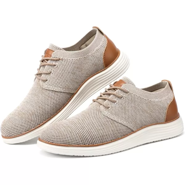 VILOCY Men's Fashion Dress Sneakers Casual Walking Shoes Business Oxfords Comfortable Breathable Lightweight Tennis