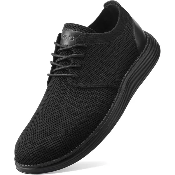 VILOCY Men's Fashion Dress Sneakers Casual Walking Shoes Business Oxfords Comfortable Breathable Lightweight Tennis
