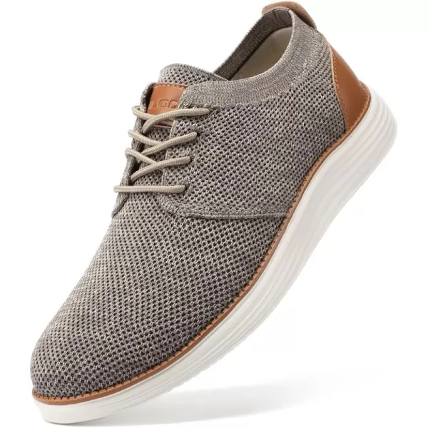 VILOCY Men's Fashion Dress Sneakers Casual Walking Shoes Business Oxfords Comfortable Breathable Lightweight Tennis