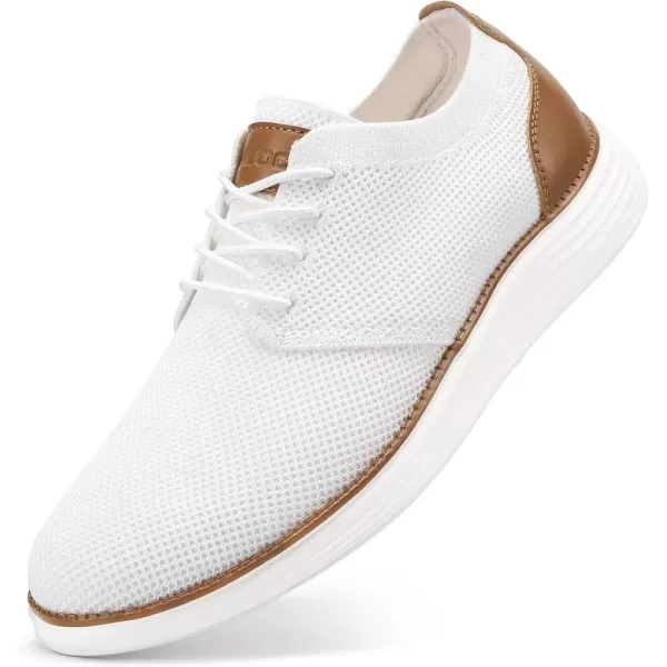VILOCY Men's Fashion Dress Sneakers Casual Walking Shoes Business Oxfords Comfortable Breathable Lightweight Tennis