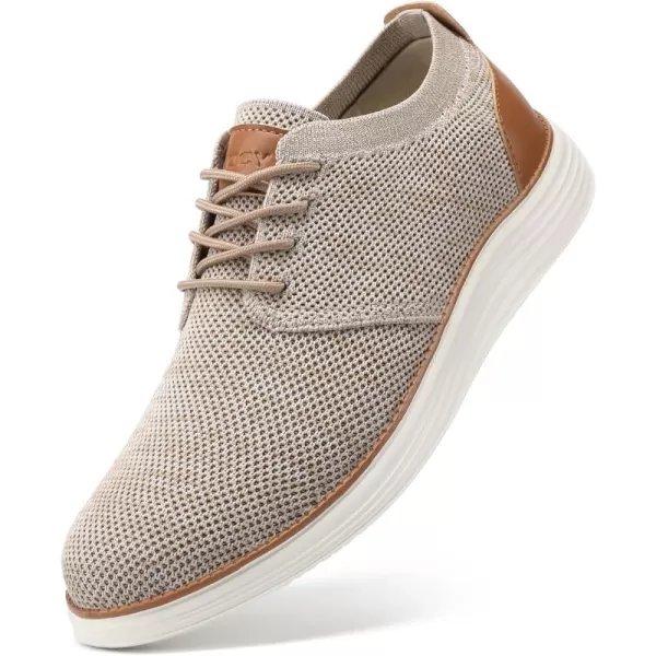 VILOCY Men's Fashion Dress Sneakers Casual Walking Shoes Business Oxfords Comfortable Breathable Lightweight Tennis