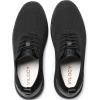 imageVILOCY Mens Casual Dress Sneakers Oxfords Business Mesh Breathable Walking Shoes Tennis ComfortableAll Black
