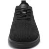 imageVILOCY Mens Casual Dress Sneakers Oxfords Business Mesh Breathable Walking Shoes Tennis ComfortableAll Black