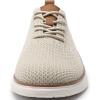 imageVILOCY Mens Casual Dress Sneakers Oxfords Business Mesh Breathable Walking Shoes Tennis ComfortableBeige