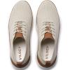 imageVILOCY Mens Casual Dress Sneakers Oxfords Business Mesh Breathable Walking Shoes Tennis ComfortableBeige