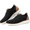 imageVILOCY Mens Casual Dress Sneakers Oxfords Business Mesh Breathable Walking Shoes Tennis ComfortableBlack
