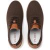 imageVILOCY Mens Casual Dress Sneakers Oxfords Business Mesh Breathable Walking Shoes Tennis ComfortableBrown