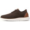 imageVILOCY Mens Casual Dress Sneakers Oxfords Business Mesh Breathable Walking Shoes Tennis ComfortableBrown