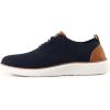 imageVILOCY Mens Casual Dress Sneakers Oxfords Business Mesh Breathable Walking Shoes Tennis ComfortableDark Blue