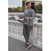imageVILOCY Mens Casual Dress Sneakers Oxfords Business Mesh Breathable Walking Shoes Tennis ComfortableGrey
