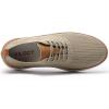 imageVILOCY Mens Casual Dress Sneakers Oxfords Business Mesh Breathable Walking Shoes Tennis ComfortableKhaki