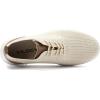 imageVILOCY Mens Fashion Dress Sneakers Casual Walking Shoes Business Oxfords Comfortable Breathable Lightweight Tennis02beige