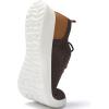 imageVILOCY Mens Fashion Dress Sneakers Casual Walking Shoes Business Oxfords Comfortable Breathable Lightweight Tennis02brown