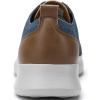 imageVILOCY Mens Fashion Dress Sneakers Casual Walking Shoes Business Oxfords Comfortable Breathable Lightweight Tennis02haze Blue