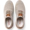 imageVILOCY Mens Fashion Dress Sneakers Casual Walking Shoes Business Oxfords Comfortable Breathable Lightweight TennisBeige Tan