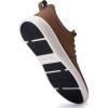 imageVILOCY Mens Slip On Casual Dress Shoes Hands Free Fashion Sneakers Mesh Tennis Walking Work Shoes Comfortable Breathable Lightweight Non SlipAll Brown