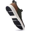 imageVILOCY Mens Slip On Casual Dress Shoes Hands Free Fashion Sneakers Mesh Tennis Walking Work Shoes Comfortable Breathable Lightweight Non SlipArmy Green