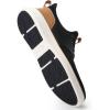 imageVILOCY Mens Slip On Casual Dress Shoes Hands Free Fashion Sneakers Mesh Tennis Walking Work Shoes Comfortable Breathable Lightweight Non SlipBlack
