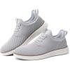 imageVILOCY Mens Slip On Casual Dress Shoes Hands Free Fashion Sneakers Mesh Tennis Walking Work Shoes Comfortable Breathable Lightweight Non SlipLight Grey