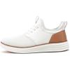 imageVILOCY Mens Slip On Casual Dress Shoes Hands Free Fashion Sneakers Mesh Tennis Walking Work Shoes Comfortable Breathable Lightweight Non SlipWhite