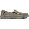 imageVILOCY Mens Slip on Deck Shoes Casual Canvas Loafers Beach Boat Shoes Zero Drop Vintage FlatBase Green