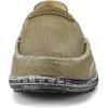 imageVILOCY Mens Slip on Deck Shoes Casual Canvas Loafers Beach Boat Shoes Zero Drop Vintage FlatBase Green