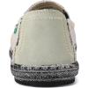 imageVILOCY Mens Slip on Deck Shoes Casual Canvas Loafers Beach Boat Shoes Zero Drop Vintage FlatBeige White