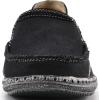 imageVILOCY Mens Slip on Deck Shoes Casual Canvas Loafers Beach Boat Shoes Zero Drop Vintage FlatBlack