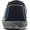 imageVILOCY Mens Slip on Deck Shoes Casual Canvas Loafers Beach Boat Shoes Zero Drop Vintage FlatBlue
